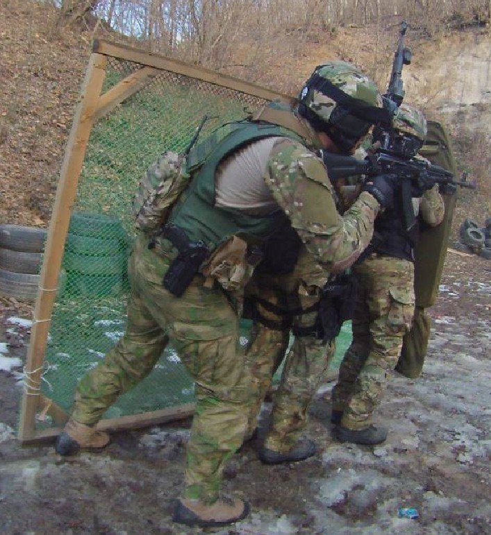 地域のロシア連邦保安庁所属特殊部隊装備