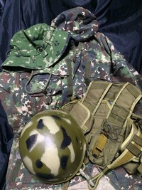 第45独立親衛特殊任務連隊着用迷彩服