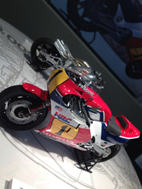 ◆フレディ・スペンサーのNSR500が全日本模型ホビーショー2012◆