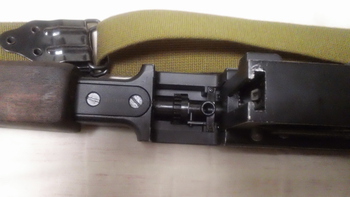 KING ARMS M1928　Thompson　トンプソン フォアグリップをストレートハンドガードに換える。