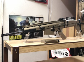 【!銃紹介!】 ガスを使ったリアルな質感!ガツンとくるリコイル!!=CyberGun SCAR-H FDR= 【!銃紹介!】 ガスを使ったリアルな質感!ガツンとくるリコイル!!=CyberGun SCAR-H FDR=