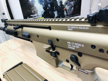 【!銃紹介!】 ガスを使ったリアルな質感!ガツンとくるリコイル!!=CyberGun SCAR-H FDR= 【!銃紹介!】 ガスを使ったリアルな質感!ガツンとくるリコイル!!=CyberGun SCAR-H FDR=