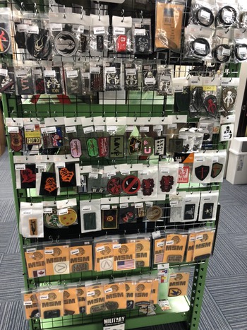 ワッペン新入荷!チーム仲間やオシャレに! ワッペン新入荷!チーム仲間やオシャレに!