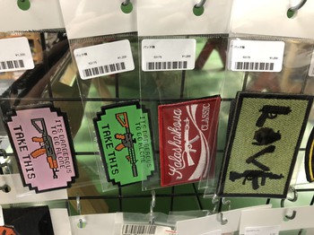 ワッペン新入荷!チーム仲間やオシャレに! ワッペン新入荷!チーム仲間やオシャレに!