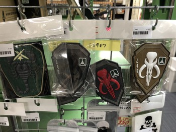 ワッペン新入荷!チーム仲間やオシャレに! ワッペン新入荷!チーム仲間やオシャレに!