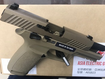 AsiaElectricGun SIG P320 コンパクト M18 ガスブローバック TAN AsiaElectricGun SIG P320 コンパクト M18 ガスブローバック TAN