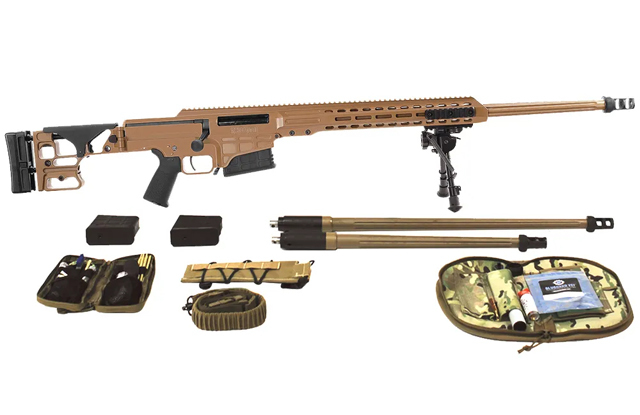 バレット社・MRAD狙撃銃の米SOCOM制式採用記念モデルが限定100丁販売