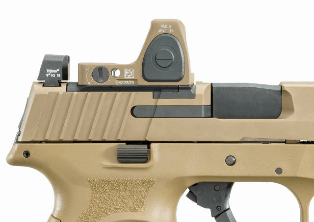 FN社 ドットサイト対応スライドとサイレンサー対応バレルを装着したタクティカル拳銃「FN509 Tactical」を発売