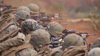 米海兵隊第 9 海兵・第 2 大隊のフレンチ・コマンド・トレーニングの動画