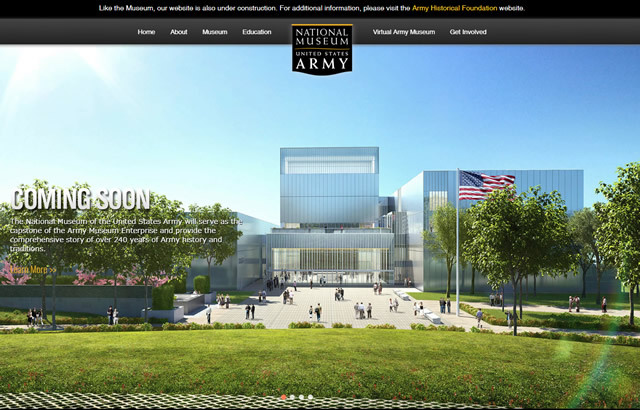 240年以上の歴史と伝統を紹介する『米国立陸軍博物館（National Army Museum）』が2020年にオープン