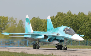スホーイ社、ロシア空軍に2014 年最初の Su-34 を納入