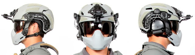 リヴィジョン・ミリタリー社が提案する特殊部隊用の次世代戦闘ヘルメット