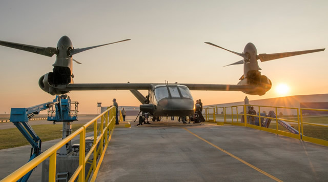 米陸軍「UH-60ブラックホーク」の潜在的後継機、最新鋭ティルトローター機『V-280バロー』の組立が完了
