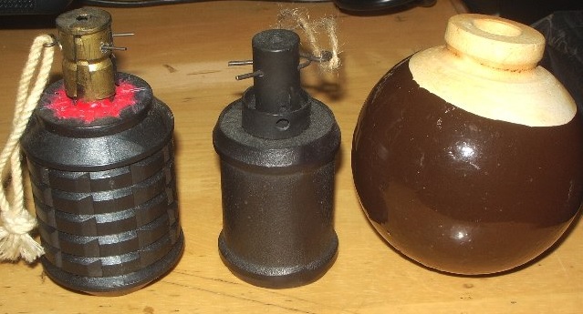 日本海軍 実物 陶器製手榴弾
