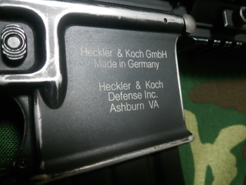 HK416　刻印＋ダメージ加工