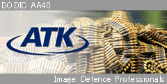 ATK、破砕性訓練弾 AA40を米海軍から受注