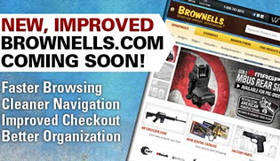 Brownells、UI重視のウェブサイトへリニューアル予定