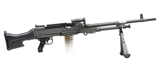 FN MAG にポリマー製のButtsotckが装備に