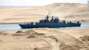 イラン艦艇がスエズ運河を通過し地中海へ。目的地はシリアか