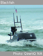米海軍研究事務所、無人艇Blackfishのテストを実施