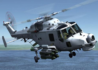 英国防省、AW159 Lynx Wildcat 初号機を受領