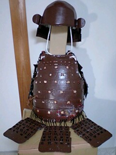 侍装備紹介② 自作なんちゃって頭形兜