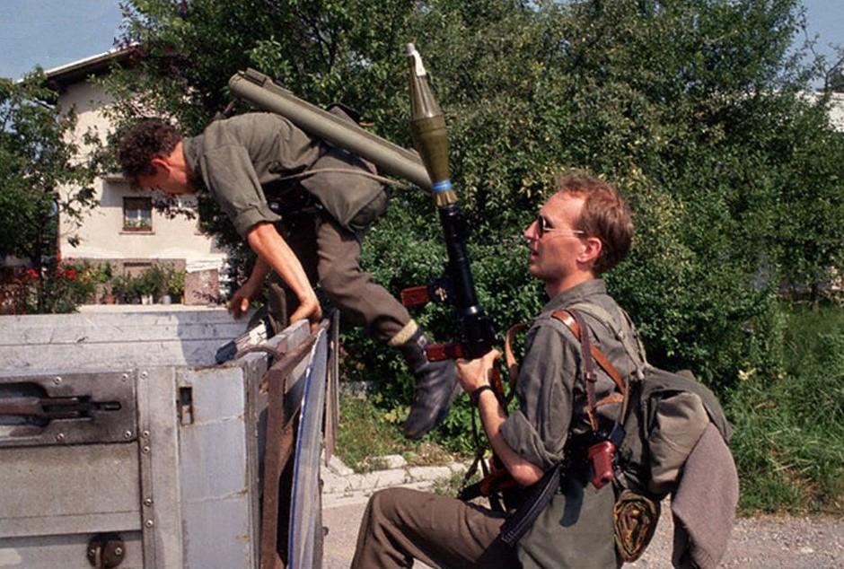 旧ユーゴスラビア/セルビア軍　兵用リュックサック（背嚢）