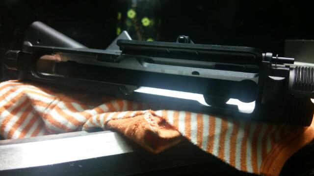 VFC 416C GBBアッパー加工してトレポン用に♪