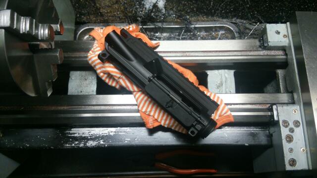 VFC 416C GBBアッパー加工してトレポン用に♪
