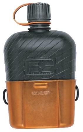 GERBER　Bear Grylls CANTEEN Water Bottle with Cooking Cup