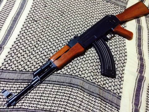 AK-47 ストック基部交換