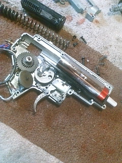 メカボ・典型的な破損例。