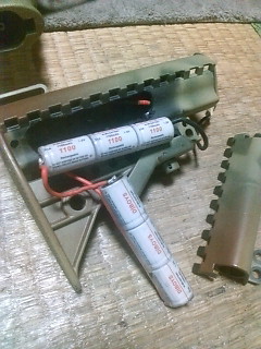 クラブフットin10,8V大加工。