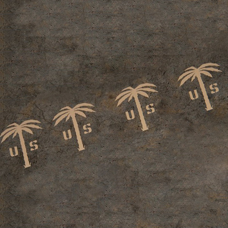 REALMENT - US PALM Decal 4 Pieces
