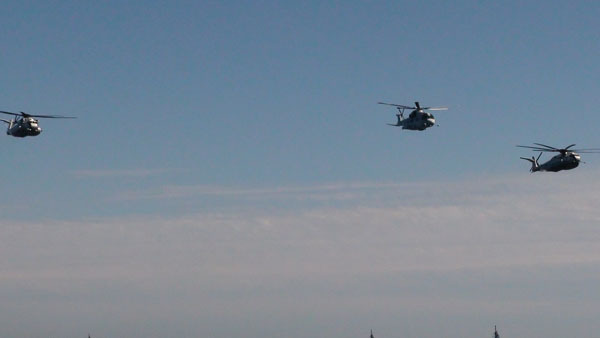 観艦式予行 航空部隊観閲 観艦式予行 航空部隊観閲