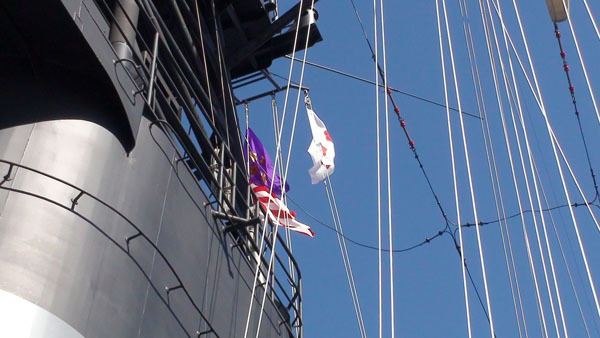「くらま」ヘリ着艦まで 「くらま」ヘリ着艦まで