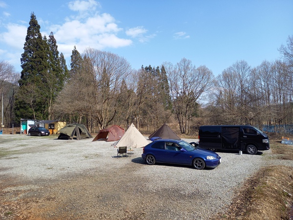キャンプ場としてご利用できます キャンプ場としてご利用できます