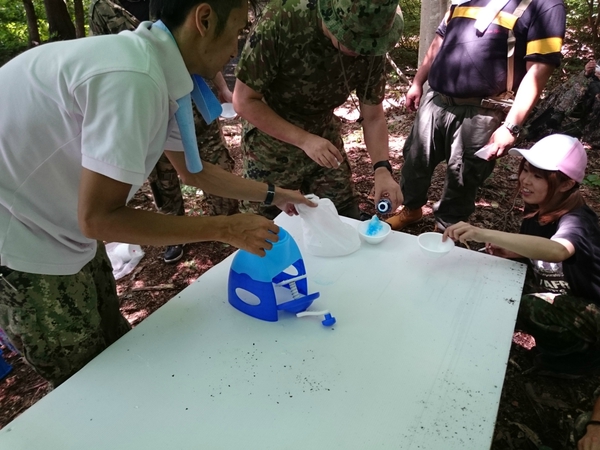 盆サバはかき氷で決まり 盆サバはかき氷で決まり