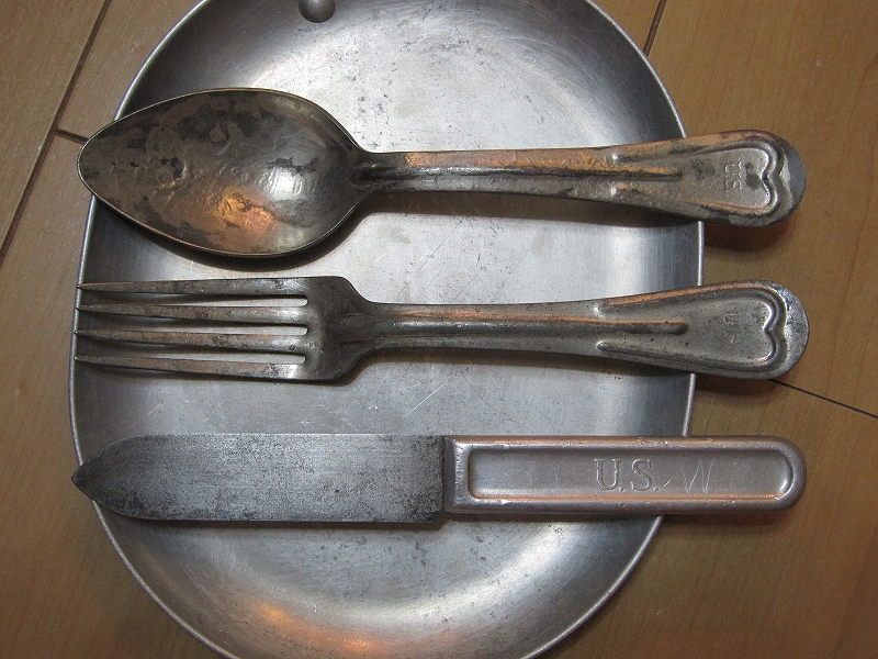 U.S. M-1910 スプーン・フォーク・ナイフ(U.S. M-1910 Spoon, Fork and Knife)