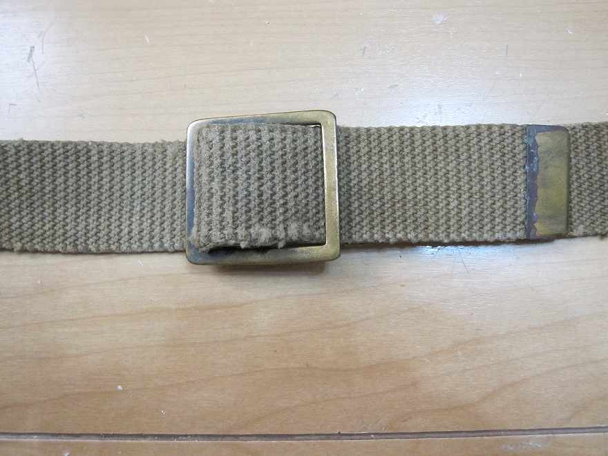 US M-1937 ウェブ・ウェスト・ベルト（M-1937 Enlisted men Web Waist Belt ）