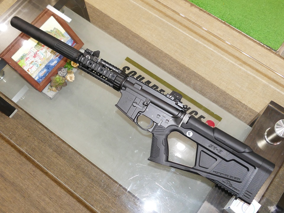 S.R.U SR-Q AR Sniper Stock for WE T91 GBBR