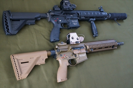 VFC HK416A5とHK416Dを比べて見る