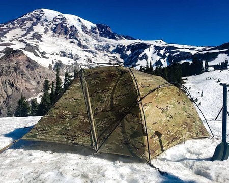 Catamount2の寒冷地登山テント