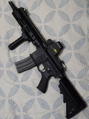 HK416D RAHGカスタム(マルイGBB M4MWSベース) HK416D RAHGカスタム(マルイGBB M4MWSベース)