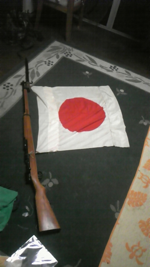 日章旗を買って〜三八式歩兵銃殿の華麗なる転身〜