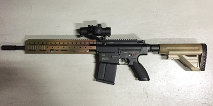 東京マルイの次世代　HK417の再軽量化計画【途中経過】