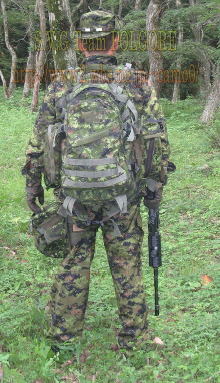 ７月の新着装備その２：ルーマニア軍Ｍ９０ミッチェル迷彩ポンチョ／テント