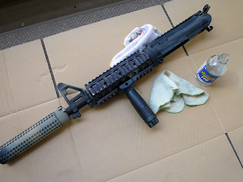 SEAL な M4 汚し塗装!! SEAL な M4 汚し塗装!!
