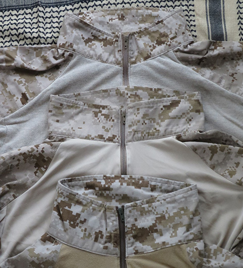 AOR1の Crye コンシャツいろいろ AOR1の Crye コンシャツいろいろ