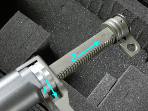 S&T DSR-1 エアーコッキングライフル Grey 続き S&T DSR-1 エアーコッキングライフル Grey 続き